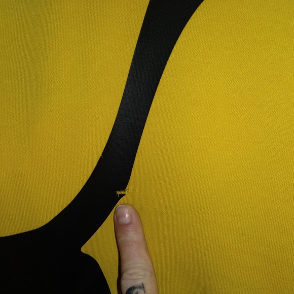 Puma Black & Yellow Hoodie - Picture 9 of 10